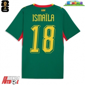 Senegal Ismaila Sarr #18 Segunda Equipación Mundial 2026 Manga Corta